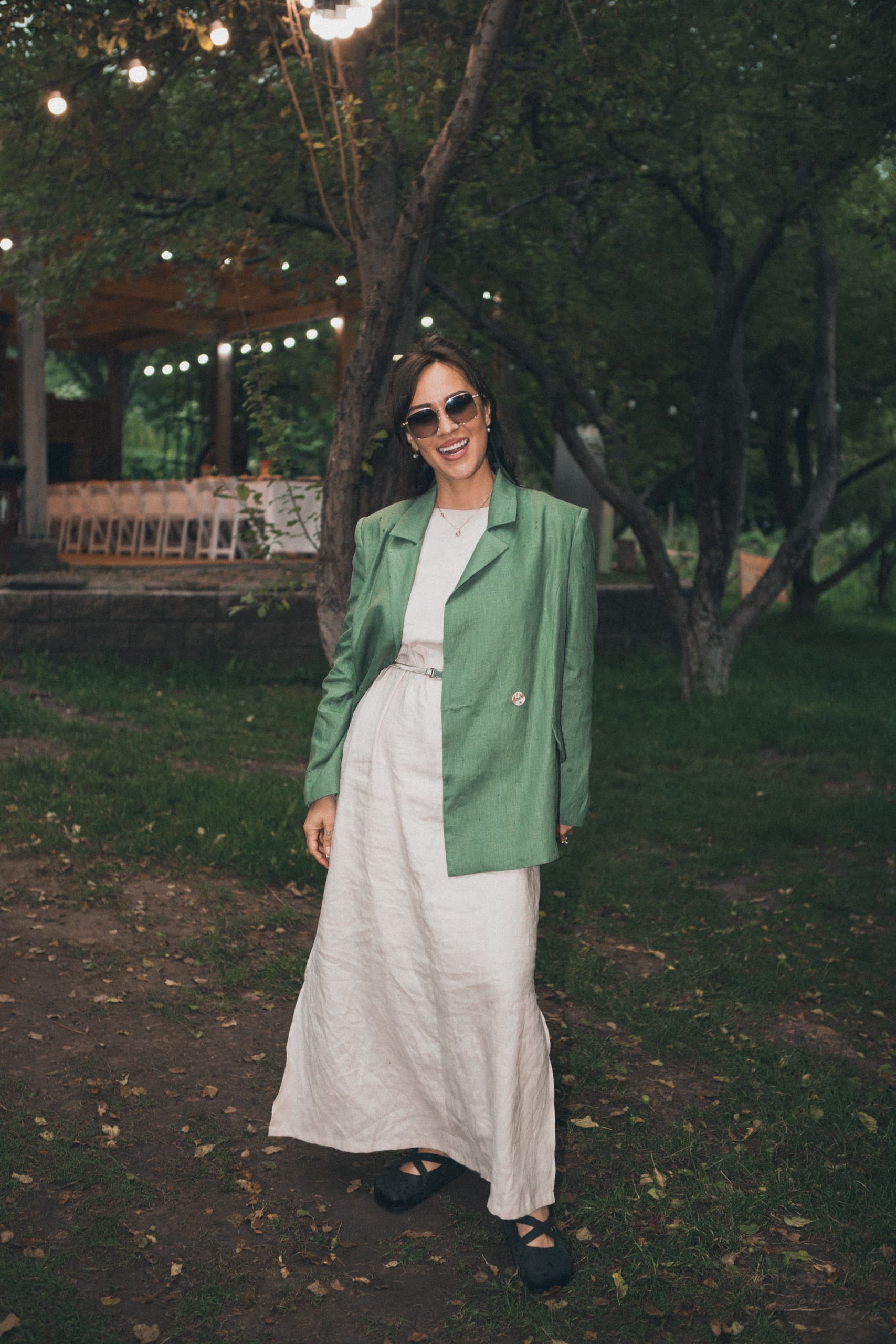 Жакет из льна Дижон