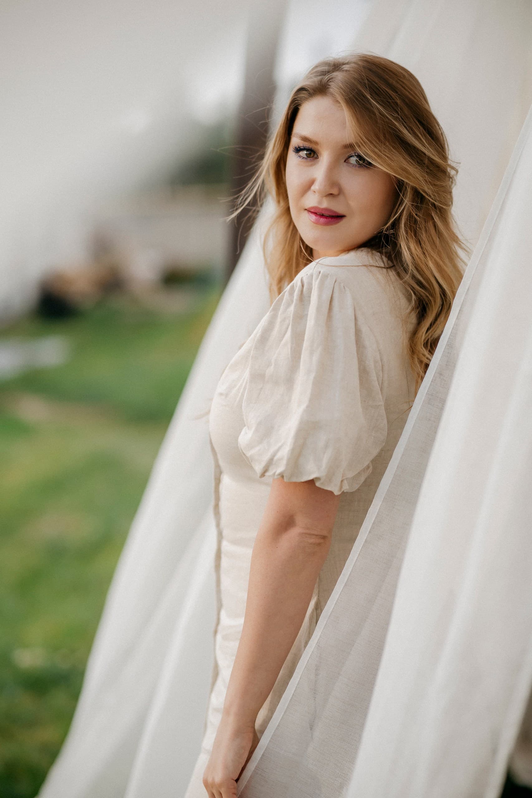 Платье Амаль из льна