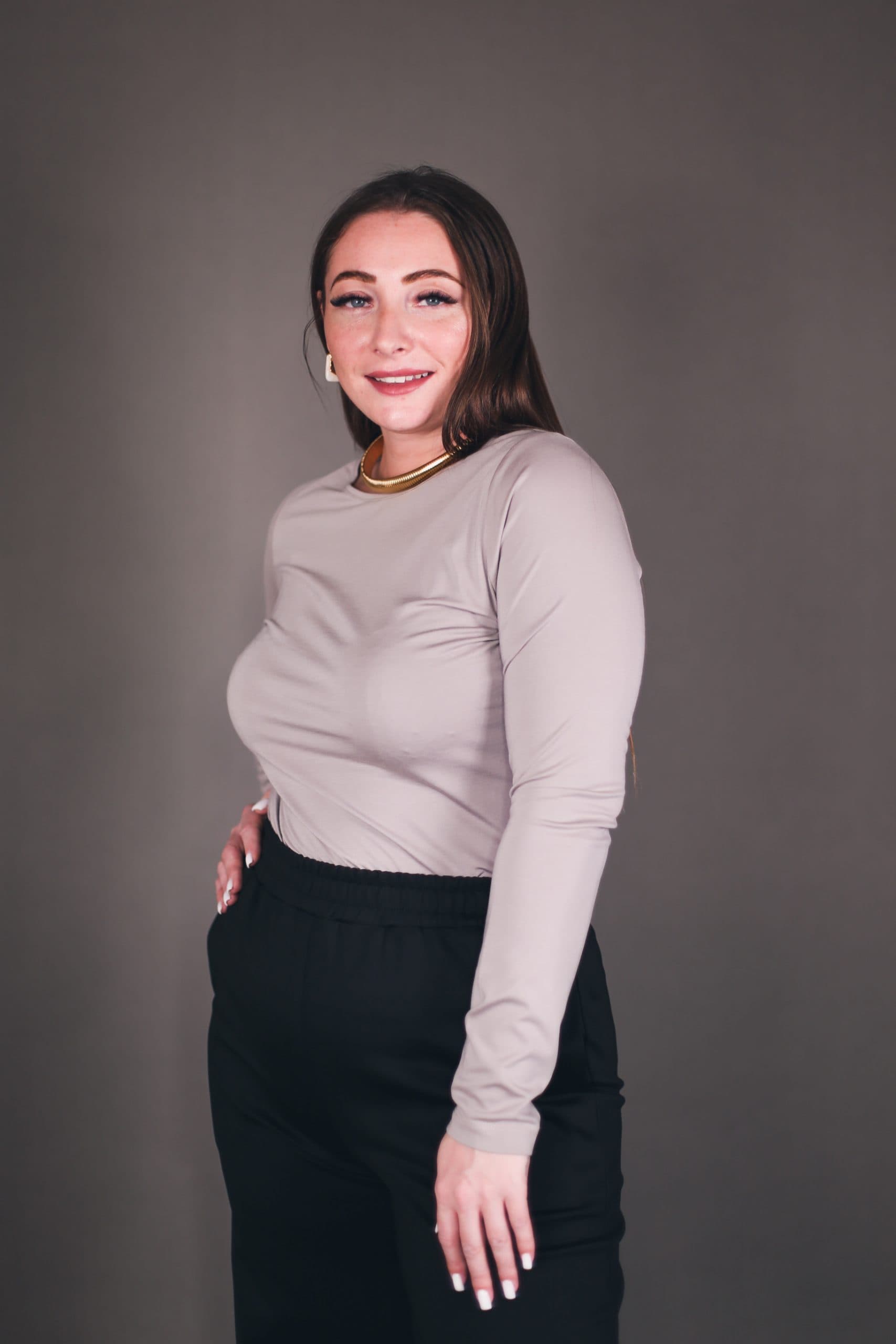 Лонгслив из вискозы