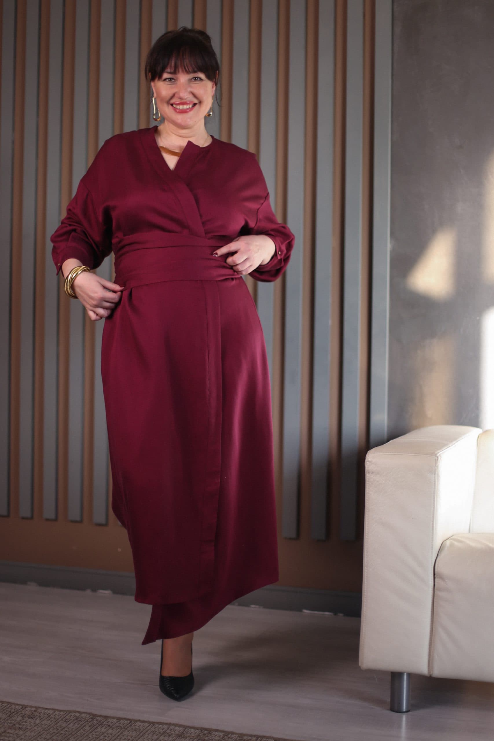 Платье-рубашка Мэй из тенсела