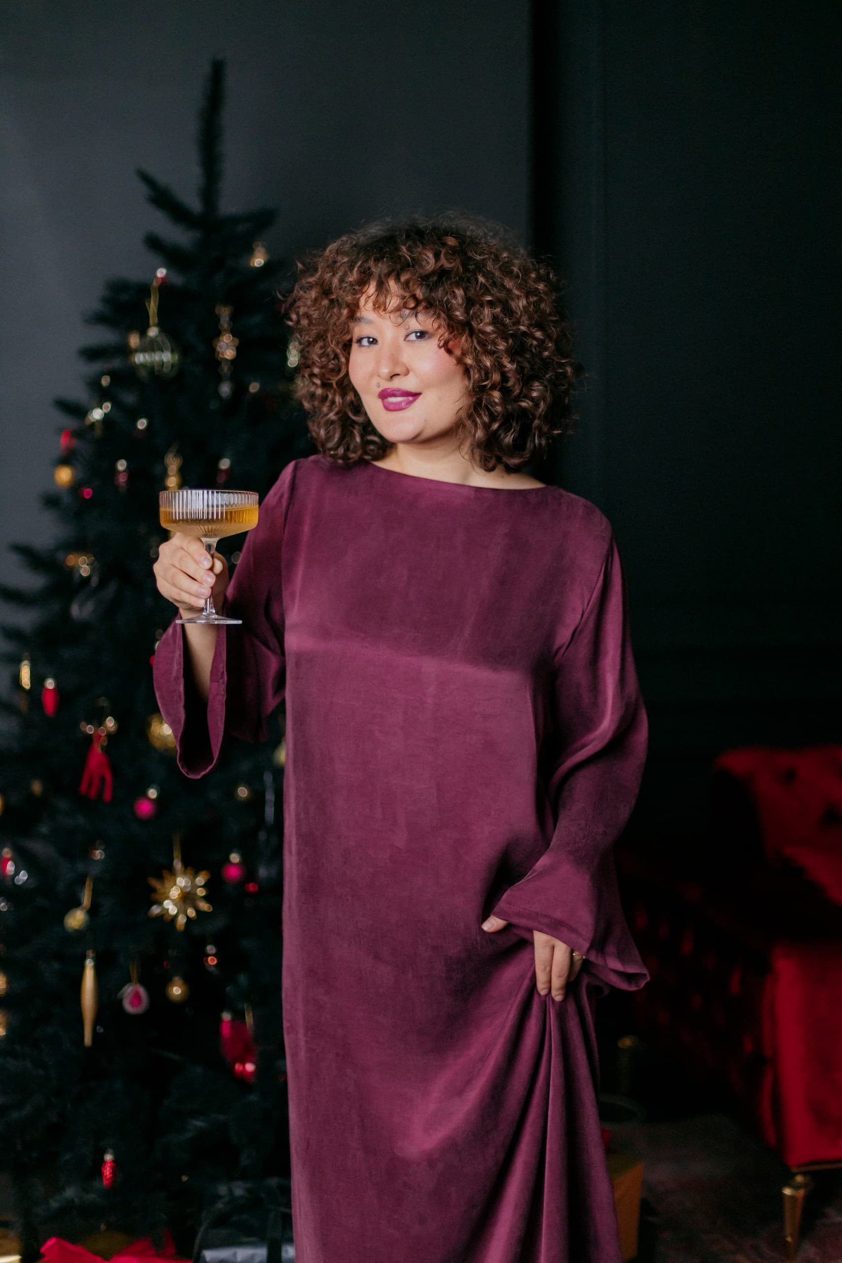 Платье Наоми из купро