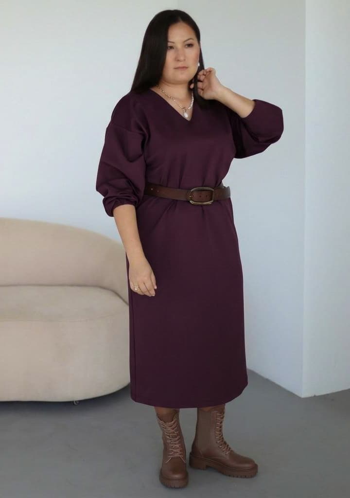 Платье Труба из джерси