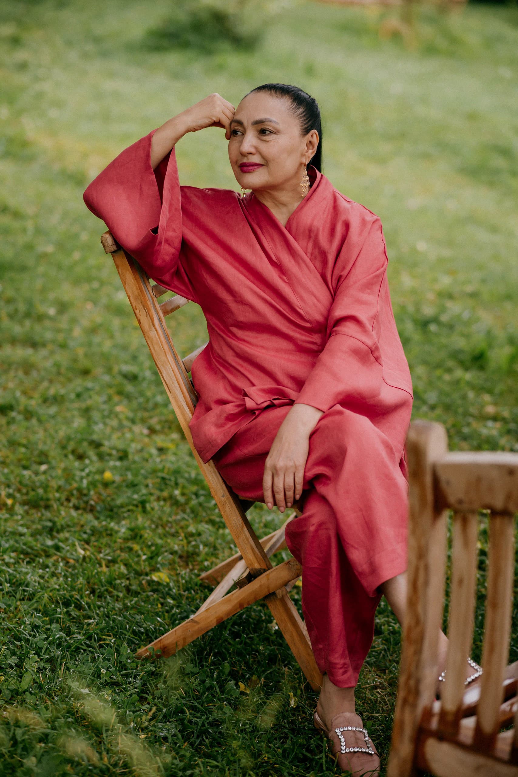 Костюм-кимоно Сэн из льна